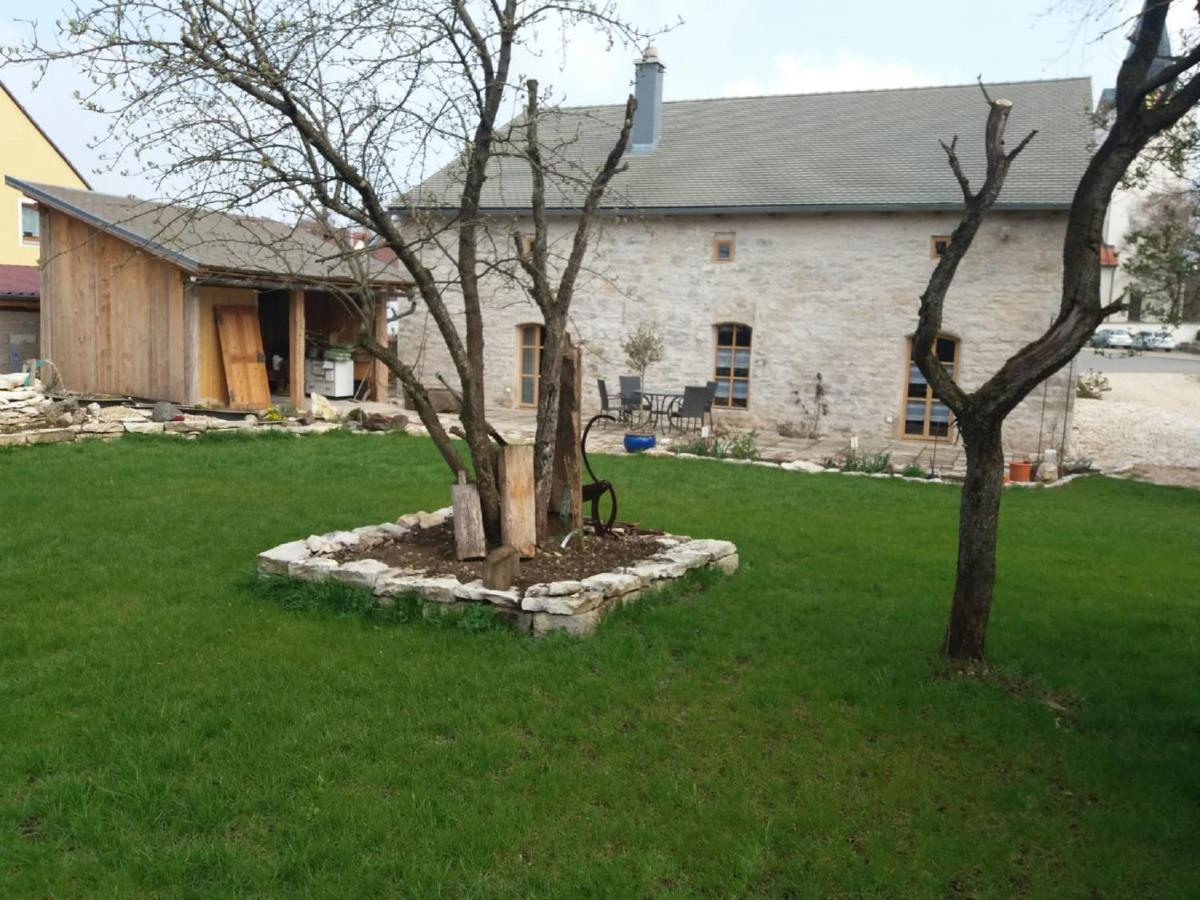 Ferienhaus Villa Kunnibunt Burgsalach Dış mekan fotoğraf