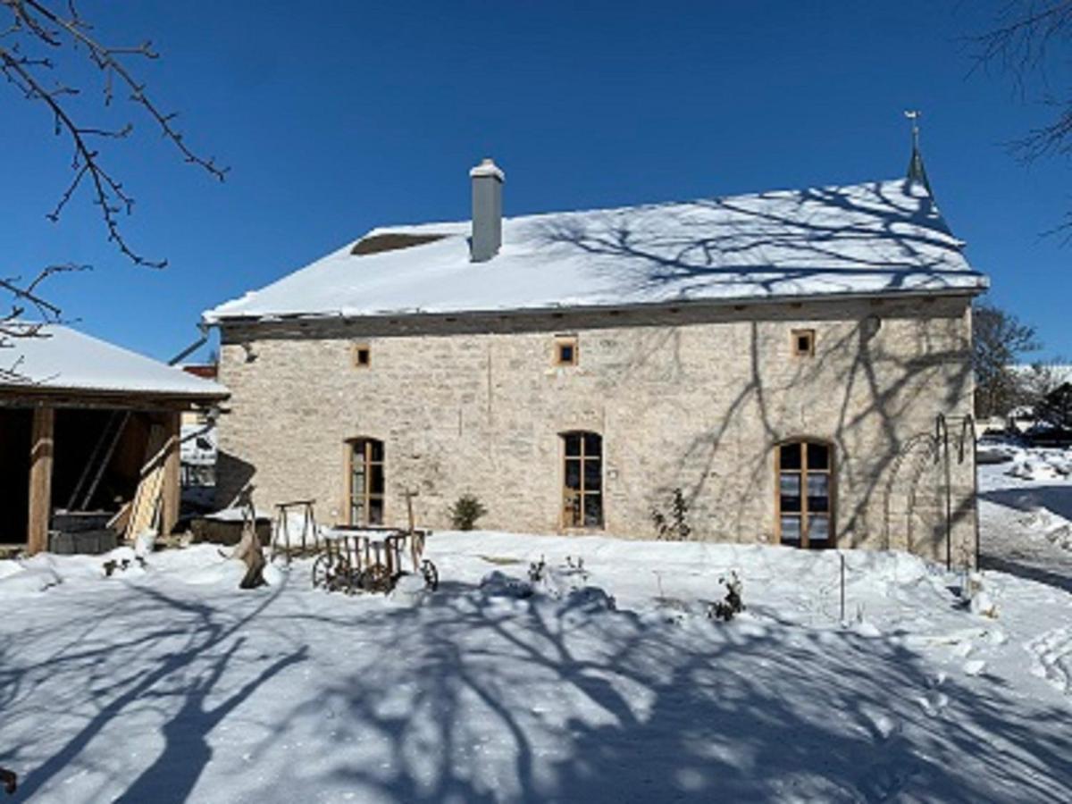 Ferienhaus Villa Kunnibunt Burgsalach Dış mekan fotoğraf